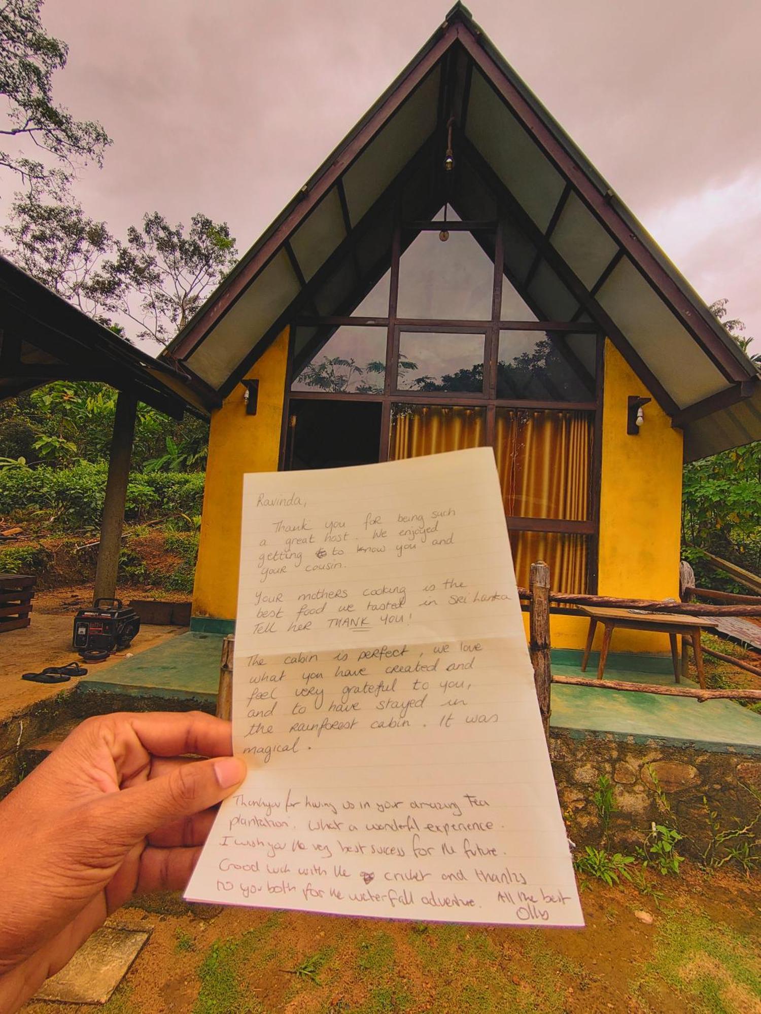 Rainforest Cabin Deniyaya Esterno foto
